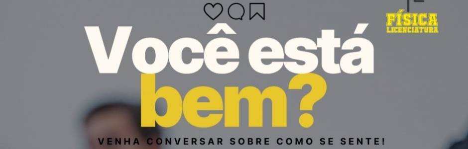 Você está bem? - Capa do bate-papo estudantil