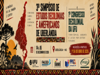 3º seminário de estudos Decoloniais e Afrodiaspóricos e 1⁰ congresso decolonial da UFU