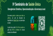 IV Seminário de Saúde Única da Universidade Federal de Uberlândia: Emergências Climáticas, Operacionalização e Governança Local