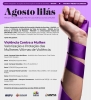 Programação Geral Agosto Lilás 2023 - Mês de Conscientização pelo Fim da Violência Contra a Mulher